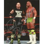 Low Price Sale! The New Age Outlaws WWF Wrestling hand signed 10x8 photo. This hand signed photo