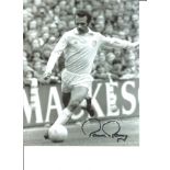 Paul Reaney Signed Leeds United 8x10 Photo. Good Condition. We combine postage on multiple winning