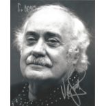 Victor Spinetti signed 10x8 black and white photo. Dedicated. Good Condition. We combine postage
