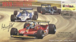 Motor Racing Patrick Gaillard signed 2000 Formula One cover 1979 Ferrari 312T4 cover. Good