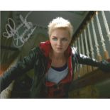 Hannah Spearritt signed 10x8 colour photo. English actor and writer known for his role as Adric in