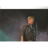 Tom Chaplin Keane Singer Signed 8x12 Photo. Good Condition. We combine postage on multiple winning