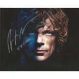 Peter Dinklage Game of Thrones hand signed 10x8 photo. This beautiful hand signed photo depicts