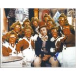 Albert Wilkinson and Malcolm Dixon signed Willy Wonka and the Chocolate Factory photo. Good