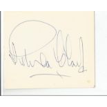 Petula Clark signed album page. Good Condition. We combine postage on multiple winning lots and
