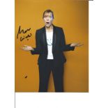 Mel Gieldroic Comedian/Presenter Signed 8x10 Photo. Good Condition. We combine postage on multiple