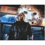 Low Price Sale! Kane Hodder Friday 13th hand signed 10x8 photo. This beautiful hand signed photo