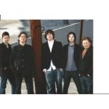 Snow Patrol 8x10 Photo Signed By Gary Lightbody & Nathan Connolly. Good Condition. We combine