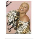 Darlene Love signed 5x4 colour photo. Dedicated. Good Condition. We combine postage on multiple