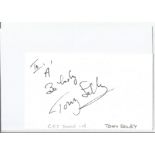 Tony Selby signed card. 4. Dedicated. Good Condition. We combine postage on multiple winning lots
