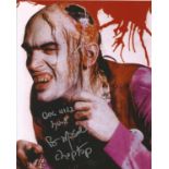 Low Price Sale! Texas Chainsaw 2 Bill Moseley hand signed 10x8 photo. This beautiful hand signed