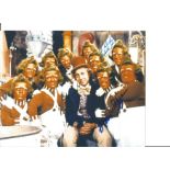 Charlie and the Chocolate Factory 10 x 8 inch colour photo signed by Oompa Loompas Malcolm Dixon and