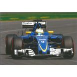 Marcus Ericsson signed 12x8 colour photo. Good Condition. We combine postage on multiple winning