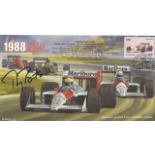 Motor Racing Thierry Boutson signed 2000 Formula One cover 1980 McLaren Honda MP4/4 cover. Good