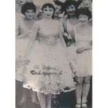 Carla Laemmle signed 7x5 black and white photo. Dedicated. Good Condition. We combine postage on