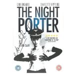 Charlotte Rampling signed The Night Porter DVD insert. DVD included. Good Condition. We combine