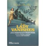 Maxwell Caulfield and Juliet Mills signed The Lady Vanishes theatre programme. Signed on front