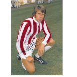 GEOFF HURST football autographed 12 x 8 photo, a superb image depicting the Stoke City centre-