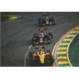 Jolyon Palmer signed 12x8 colour photo. Good Condition. We combine postage on multiple winning