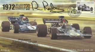 Motor Racing Brian Redman signed 2000 Formula One cover 1972 JPS Lotus 720 Cosworth cover. Good