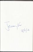 Jeremy Vine signed hardback book "it's all news to me". Signed on the inside page and dated 18/6/12.