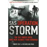 SAS Operation Storm paperback book by Richard Cole & Richard Belfield. This book is the inside story