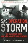 SAS Operation Storm paperback book by Richard Cole & Richard Belfield. This book is the inside story