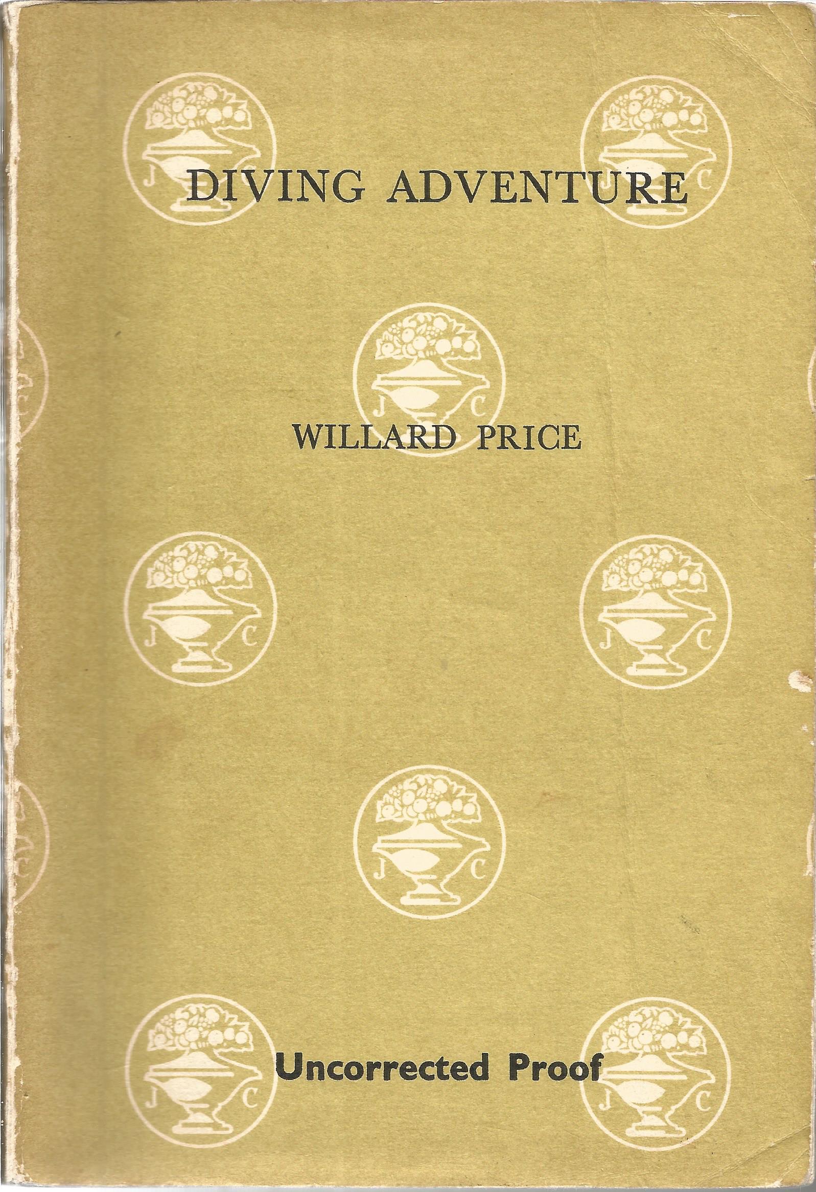 Driving Adventure by Willard Price Uncorrected Proof. Paperback in OK condition, creases on spine.