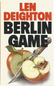 Berlin Game by Len Deighton. Hardback book with dust jacket and in good condition. 304 pages. This