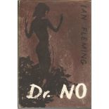 Dr No by Ian Fleming, hardback book in OK condition with dust jacket. Edition issued by Book Club.