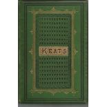 The Poetical Works by John Keats. Hardback book with dedication on inside cover 406 pages no dust