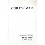 Molly Bihet signed paperback A Child's War. Signed on the title page. Reprinted January 1987. Book