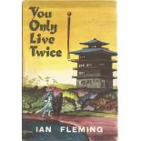 You Only Live Twice hardback book by Ian Fleming. 1964 Book Club edition. In OK condition with