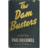 The Dam Busters by Paul Brickhill hardback book. In OK condition, the dust jacket is tearing, with