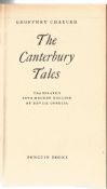 The Canterbury Tales by Geoffrey Chaucer. Reprinted 1957. Hardback book in good condition without