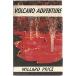 1st Edition 1956 Volcano Adventure by Willard Price. Hardback book with dust jacket and in good