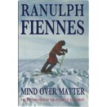 Man Over Matter by Ranulph Fiennes. The Epic Crossing of the Antarctic Continent. Hardback book with