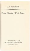 From Russia, With Love by Ian Fleming. Hardback without a dust jacket, in OK condition. 253 pages.