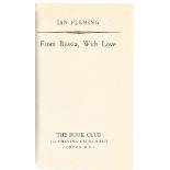 From Russia, With Love by Ian Fleming. Hardback without a dust jacket, in OK condition. 253 pages.