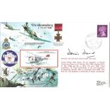 Battle of Britain The Skirmishing 1-9 July 1940 RAFA 1 FDC signed by Group Captain Dennis David