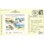 Battle of Britain FDC 75th Anniversary of the formation of the royal flying corps military wing 13th