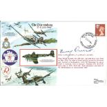 Battle of Britain The Skirmishing 10-21 July 1940 RAFA 2 FDC signed by Wing Commander C. F Bunny