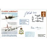 Wing Commander J A Vick 607 Squadron and PO Peter Hairs 501 Squadron Battle of Britain 1940 signed
