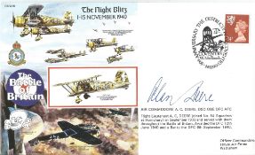 Battle of Britain The Night Blitz 1-15 November 1940 RAFA 18 signed by Air Commodore A. C. Deere DSO