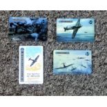 Battle of Britain collection 4 Mecurycard phone cards issued 1990. Good Condition. We combine