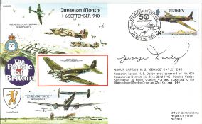 Battle of Britain Invasion Month 1-6 September 1940 RAFA 13 signed by Group Captain H. S George