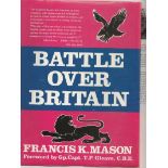 Battle Over Britain book signed by 350 RAF WW2 BOB pilots Full liist available.