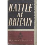 Battle of Britain Air Ministry Pamphlet 156 issued by the department of the Air Member for