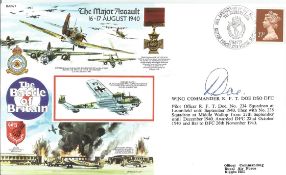 Battle of Britain The Major Assault 16-17 August 1940 RAFA 7 signed by Wing Commander R. F. T Doe