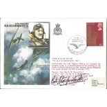 WW2 fighter ace Wg Cdr Robert Stanford Tuck DSO DFC signed on his own Historic Aviators cover.